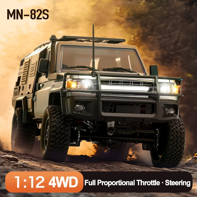 1/12 RC Crawler Pickup Truck – 4WD Off-Road Climber