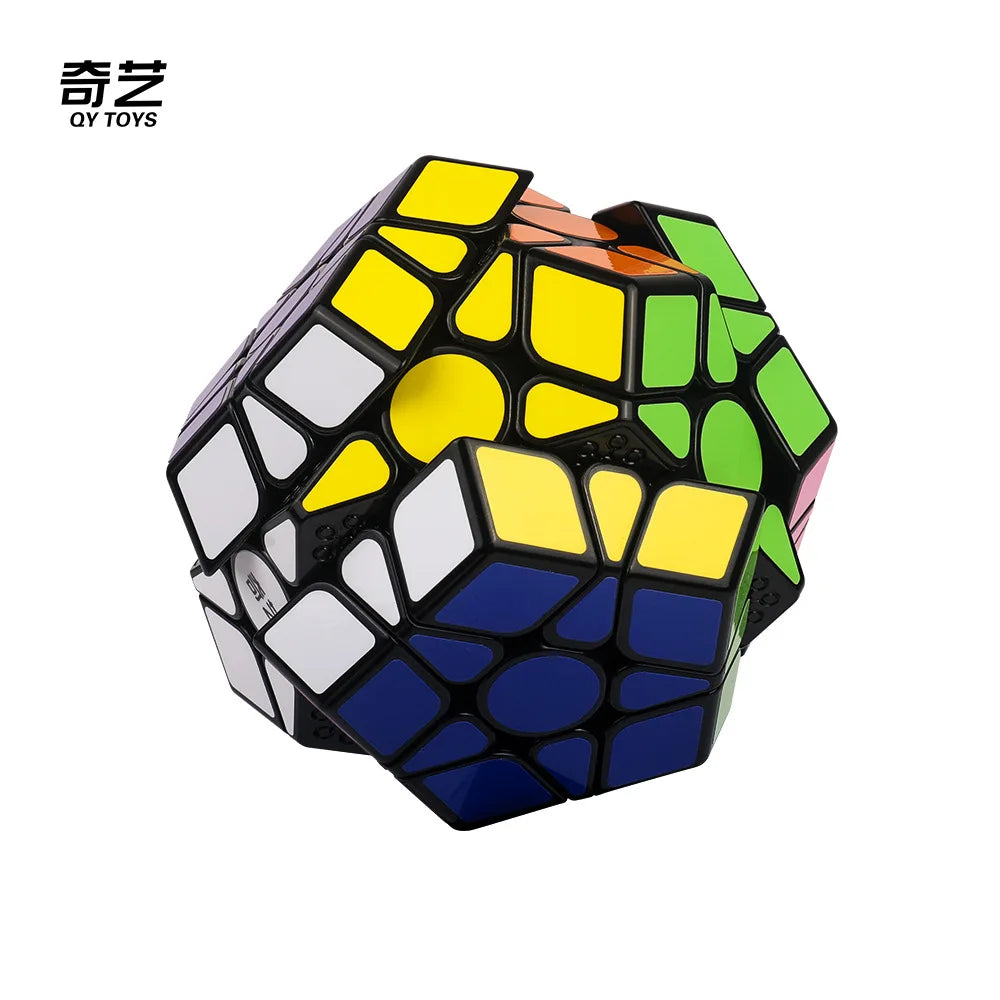 Megaminx Speed Puzzle Cube 3x3 Stickerless Educational Toy