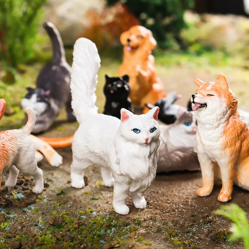 12-Piece Farm Animal Figures Set Educational Toy Models