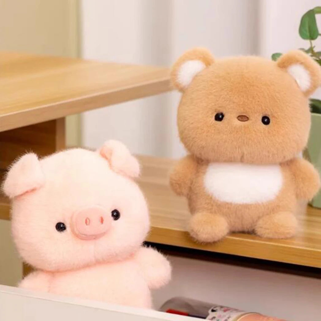Cute Animal Plush Toy – Soft Kawaii Table Doll Gift