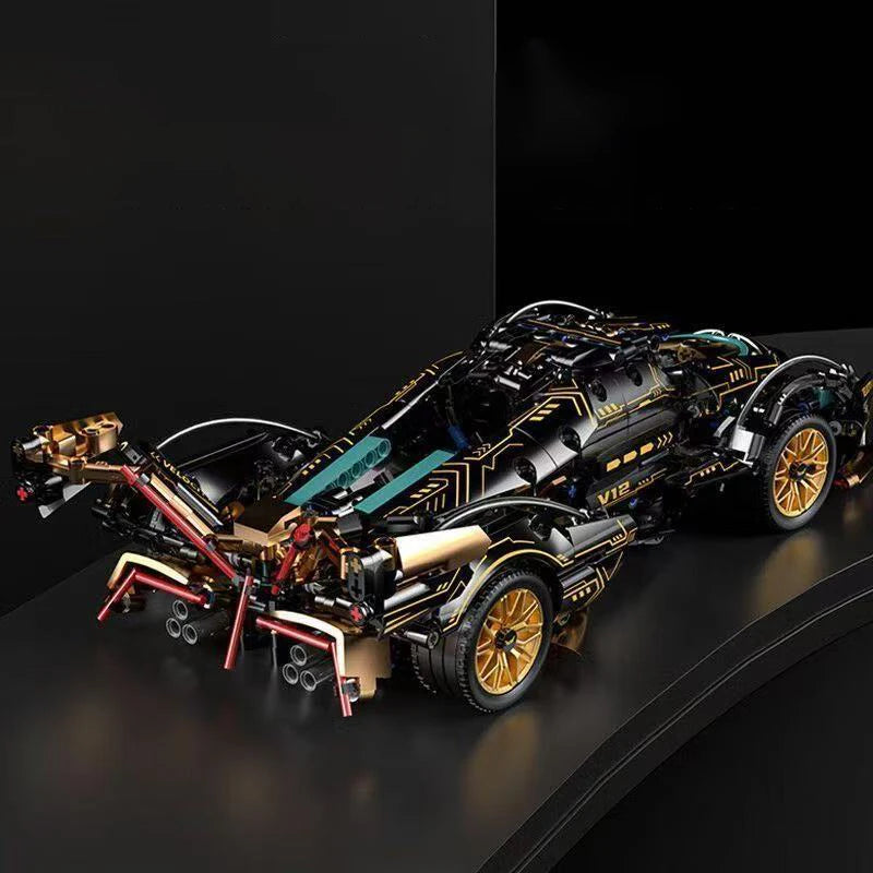 Micro Racing Car Building Block Set 1690 Pieces
