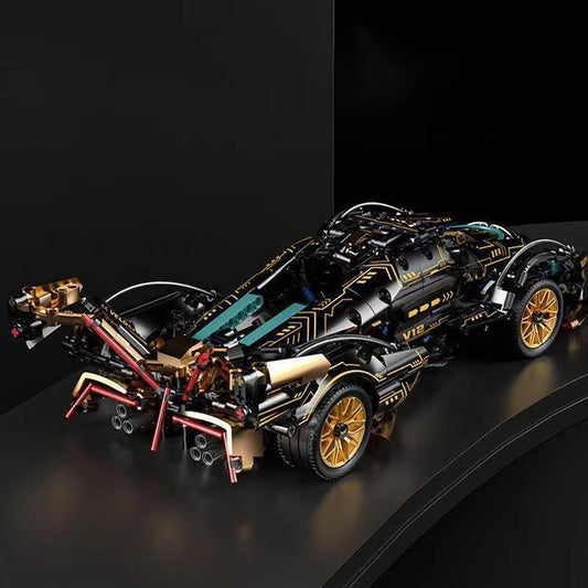 Micro Racing Car Building Block Set 1690 Pieces