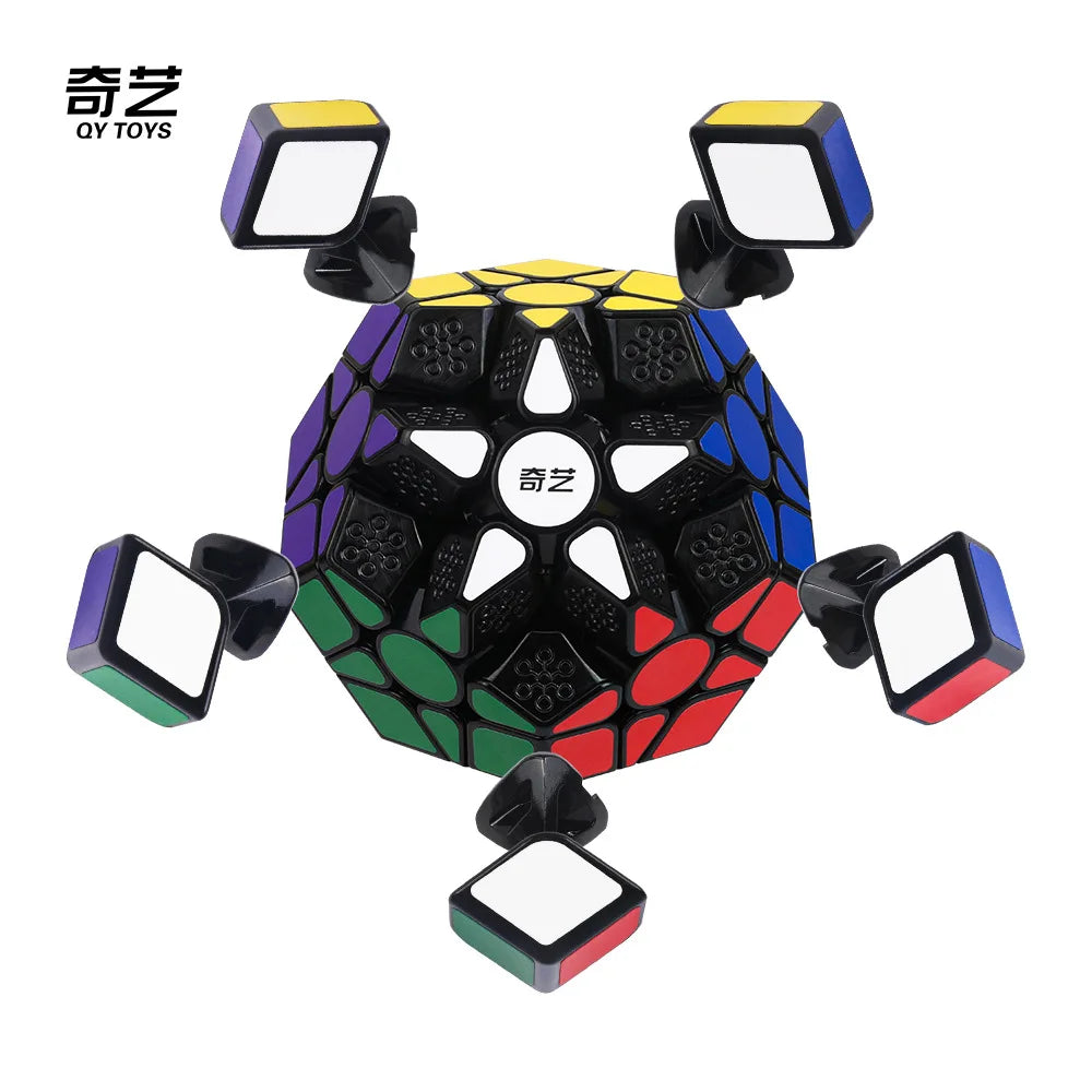 Megaminx Speed Puzzle Cube 3x3 Stickerless Educational Toy