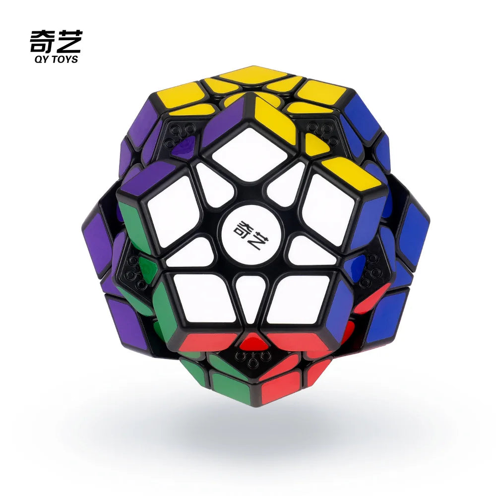 Megaminx Speed Puzzle Cube 3x3 Stickerless Educational Toy